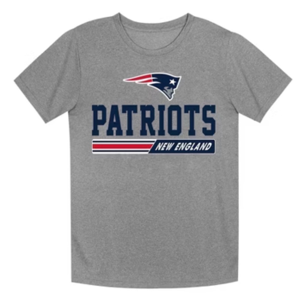 Boys New England Patriots Poly T-Shirt